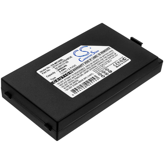3.7V 2600mAh/9.62Wh Li-ion Barcode/Scanner Battery for Symbol