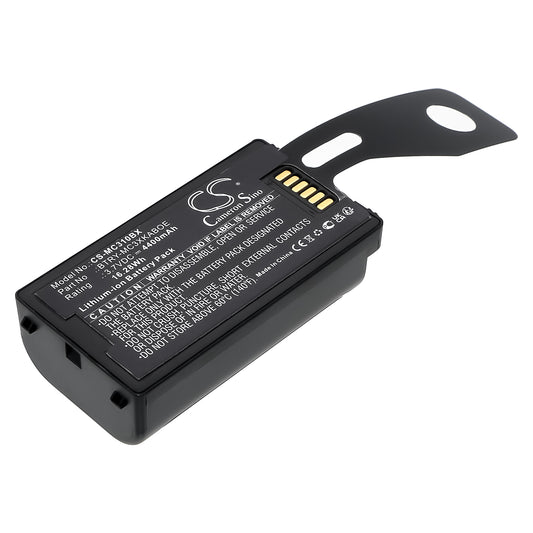 3.7VV 4400mAh/16.28Wh Li-ion Barcode/Scanner Battery for Symbol