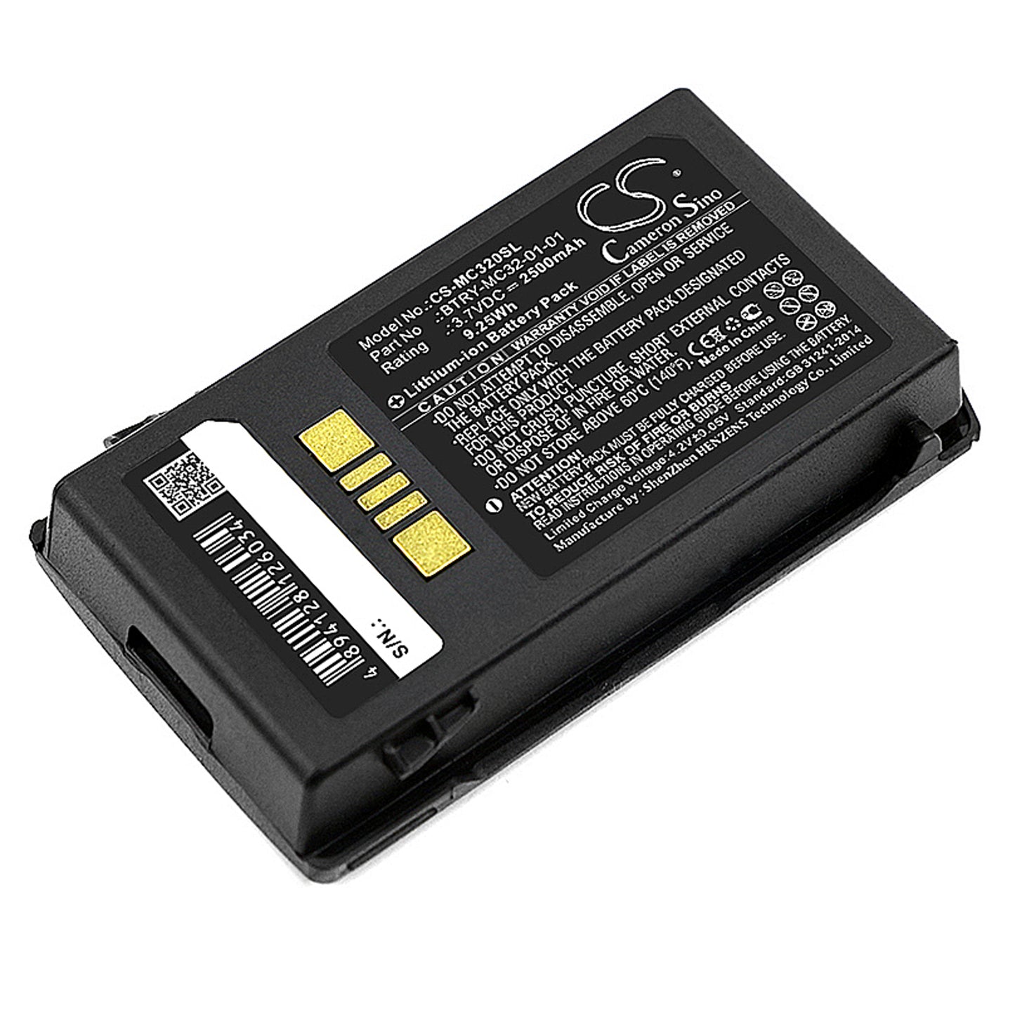 3.7V 3000mAh/11.10Wh Li-ion Barcode/Scanner Battery for Motorola
