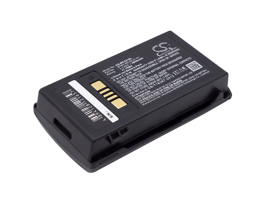 3.7V 4800mAh/17.76Wh Li-ion Barcode/Scanner Battery for Motorola