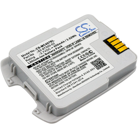 3.7V 950mAh/3.52Wh Li-ion Barcode/Scanner Battery for Motorola