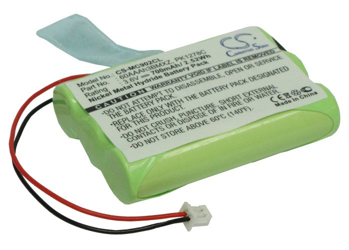 3.6V 700mAh/2.52Wh Ni-MH Cordless Phone Battery for Matracom