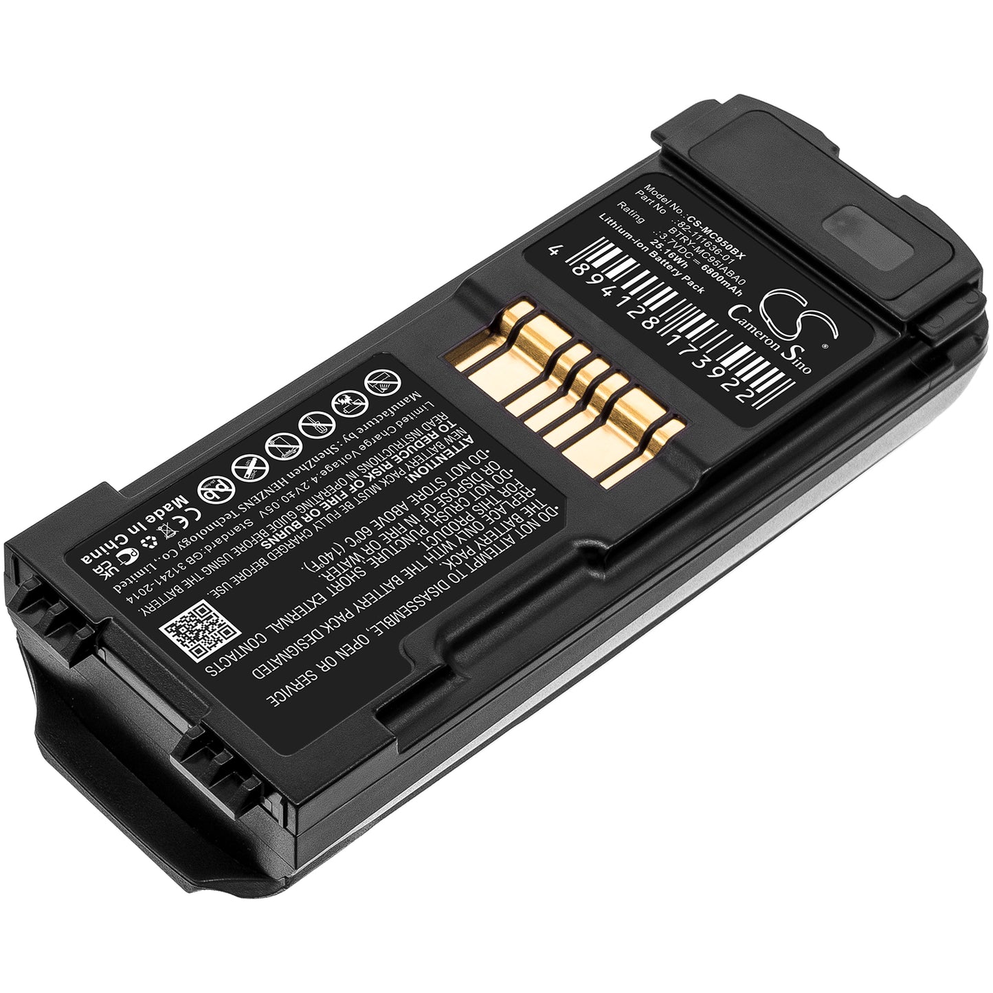 CS-MC950BX Replacement Battery – Compatible with MC9500, MC9590, MC9596