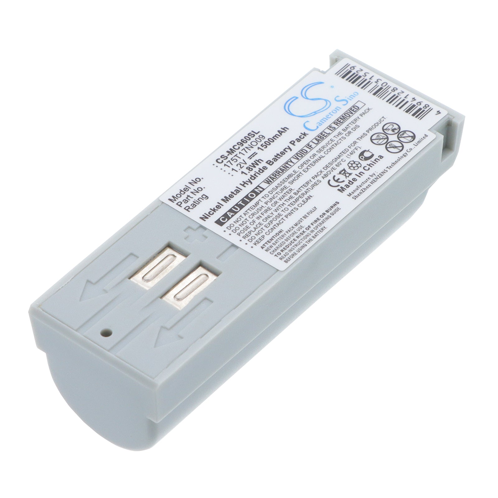 1.2V 1500mAh/1.8Wh Ni-MH Wireless Headset Battery for 3M