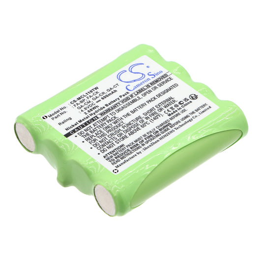 4.8V 600mAh/2.88Wh Ni-MH Two-Way Radio Battery for Maxon