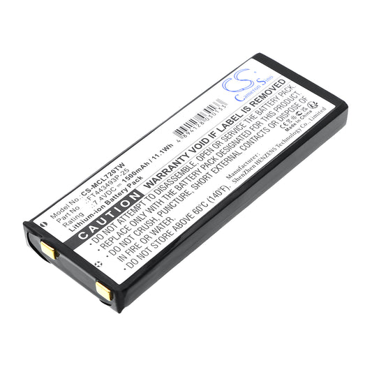 7.4V 1500mAh Li-ion Two-Way Radio Battery for Cobra
