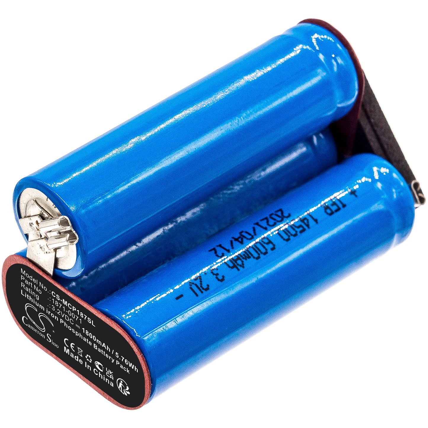 CS-MCP187SL Replacement Battery – Compatible with 1871-0071, Chrom Style Pro 1871
