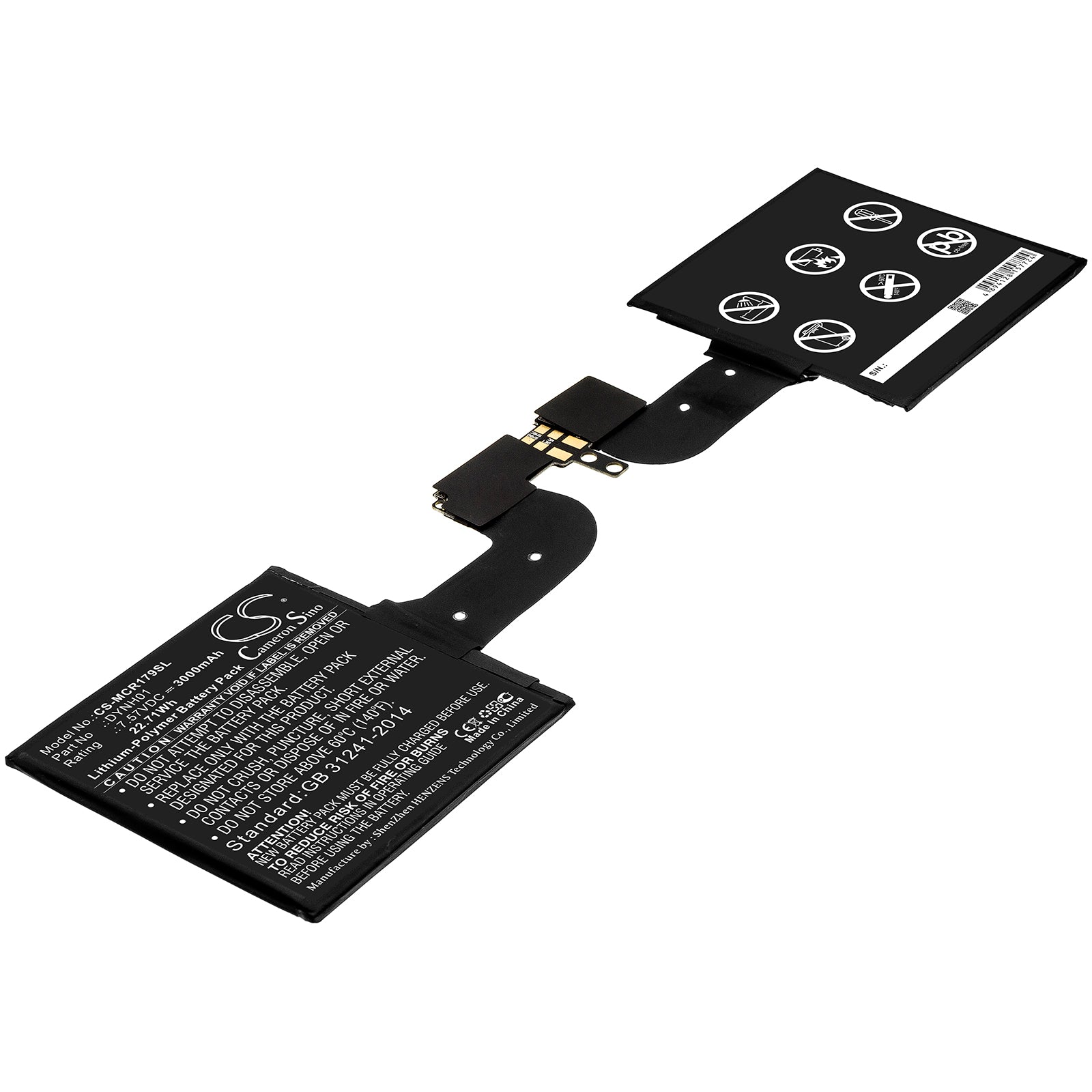 CS-MCR179SL Replacement Battery – Compatible with Surface Book 2 1793, Surface Book 2 1793 15