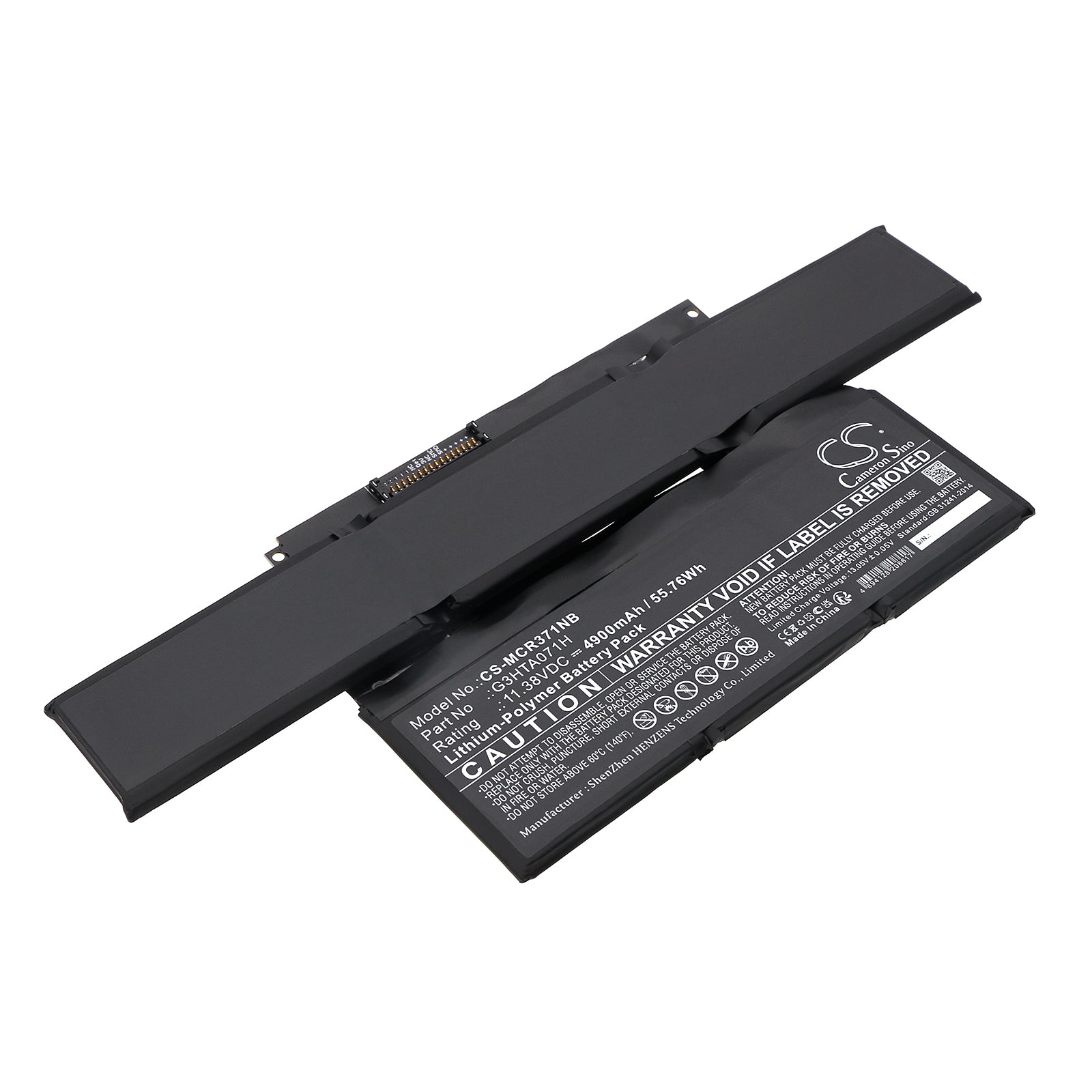 CS-MCR371NB Replacement Battery – Compatible with Surface Laptop Studio 1964, Surface Laptop Studio 1964 14.