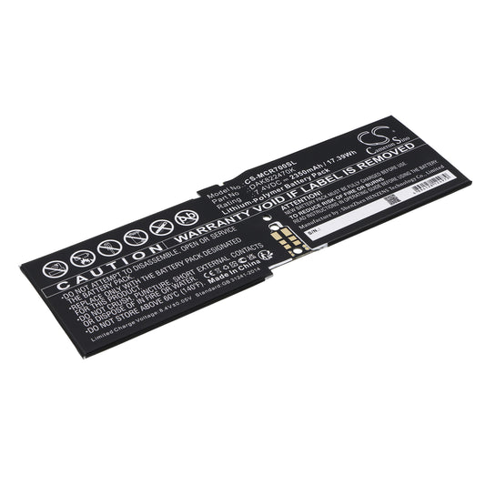 7.4V 2350mAh/17.39Wh Li-Polymer Tablet Battery for Microsoft
