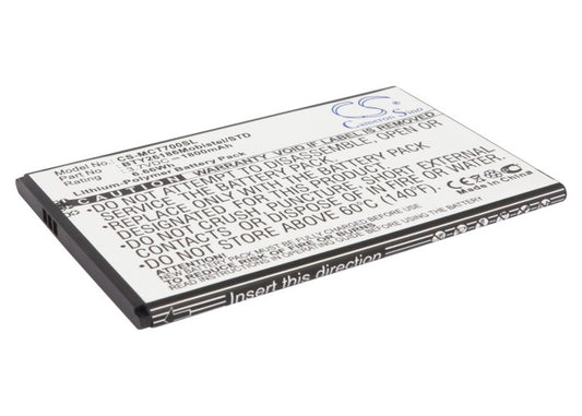 3.7V 1800mAh/6.66Wh Li-Polymer Mobile/SmartPhone Battery for Mobistel