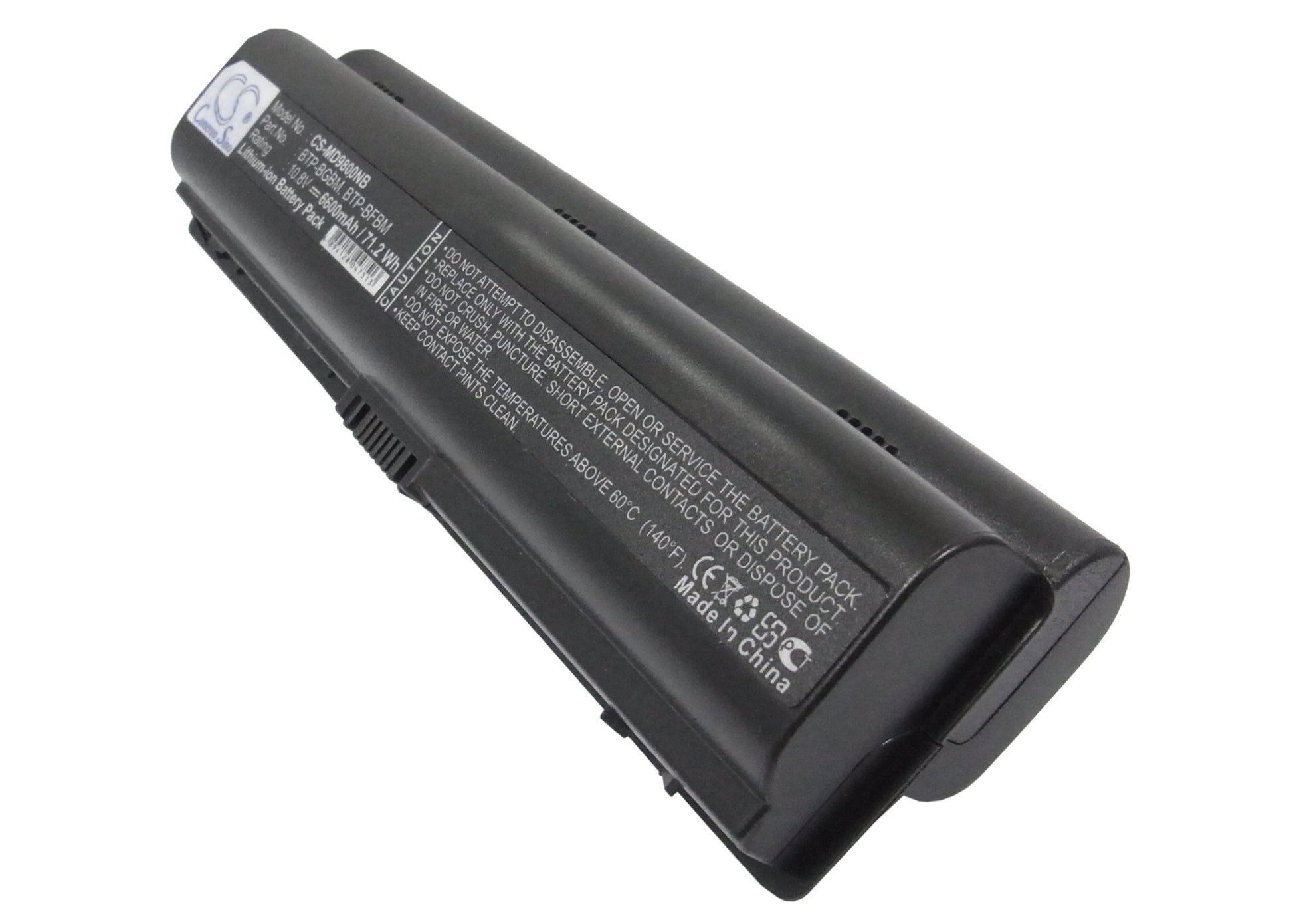 10.8V 6600mAh Li-ion Notebook/Laptop Battery for Medion