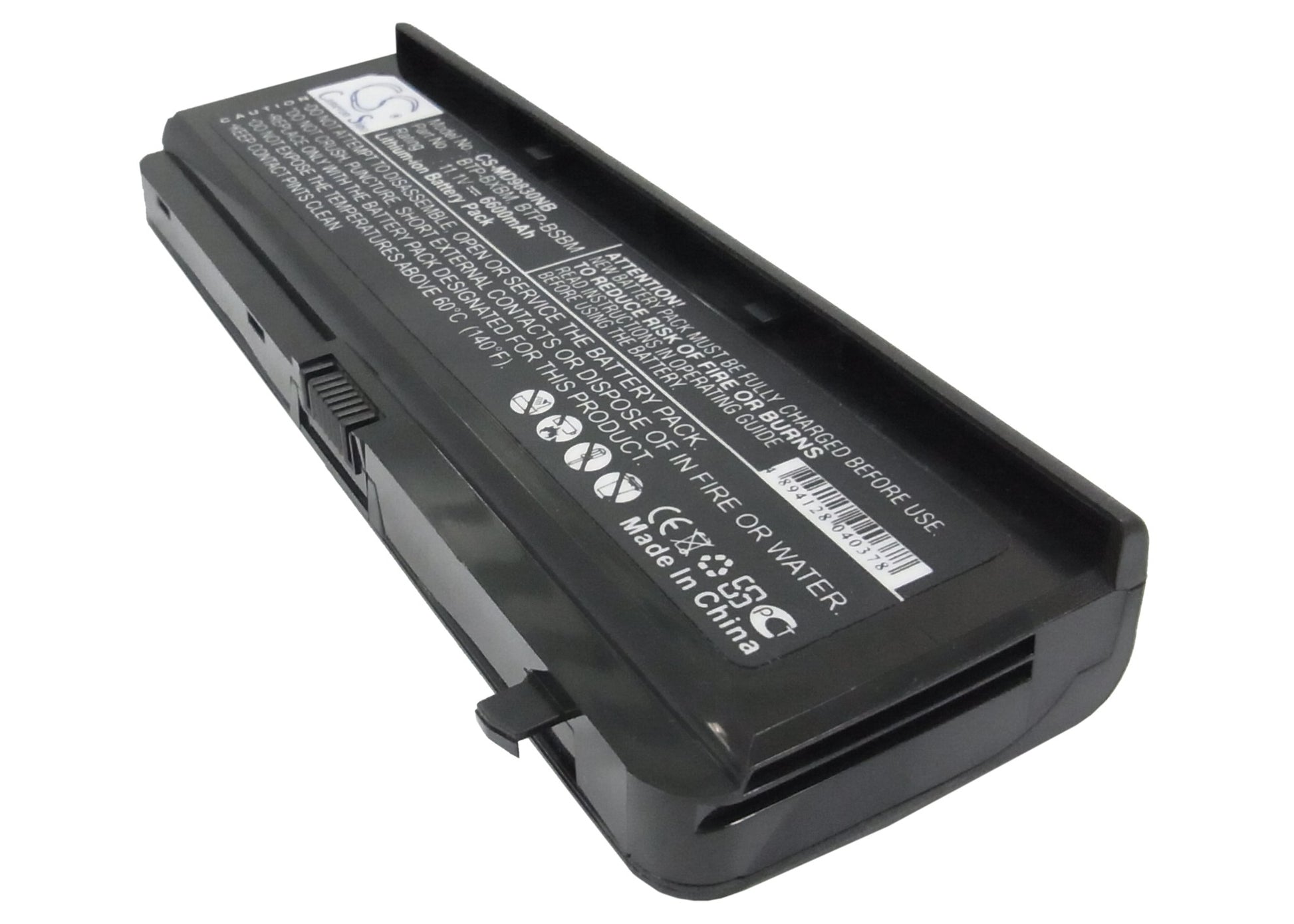 11.1V 6600mAh Li-ion Notebook/Laptop Battery for Medion