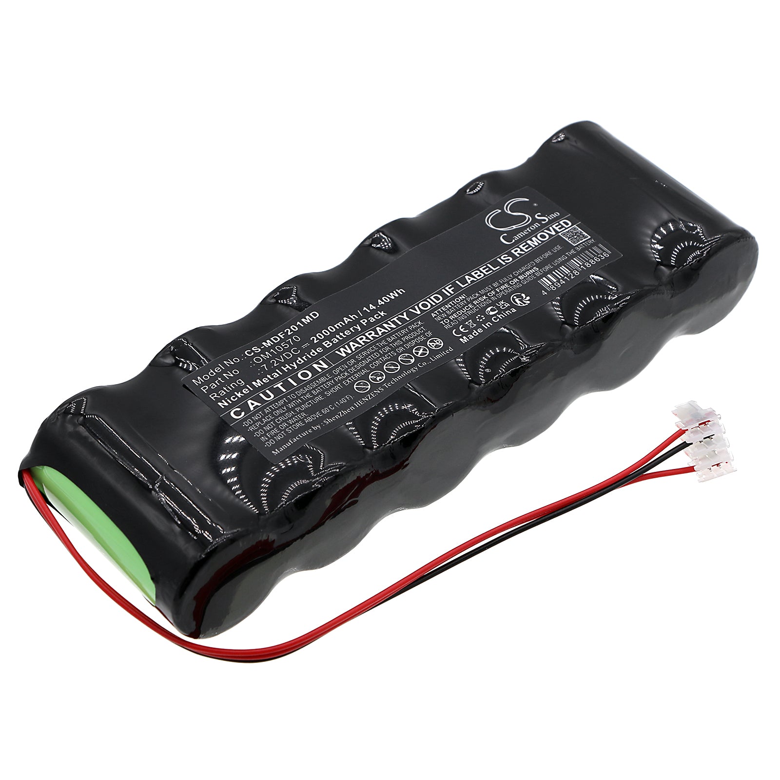 CS-MDF201MD Replacement Battery – Compatible with 2001 Syringe Pump, 2010 Syringe Pump