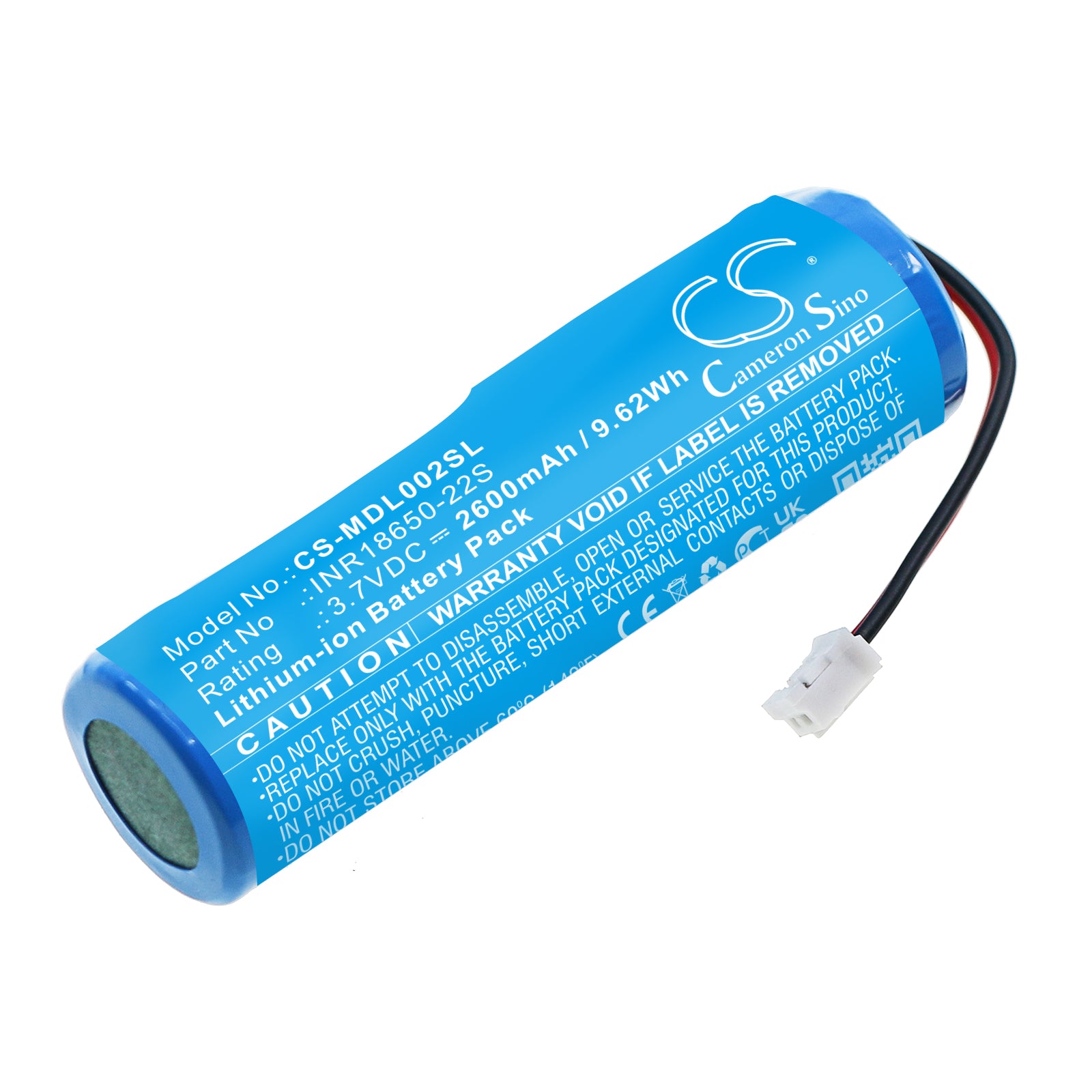 CS-MDL002SL Replacement Battery – Compatible with H-DL-02
