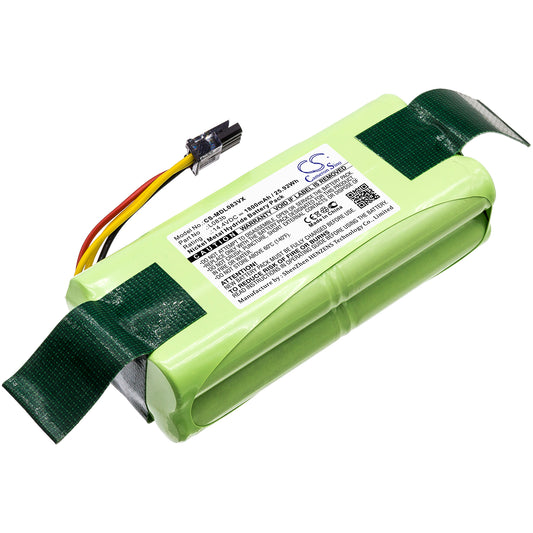 14.4V 1800mAh/25.92Wh Ni-MH Vacuum Battery for Midea