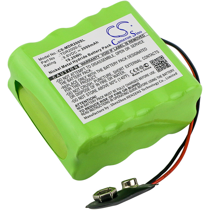 9.6V 2000mAh/19.20Wh Ni-MH Equipment/Survey Battery for Megger