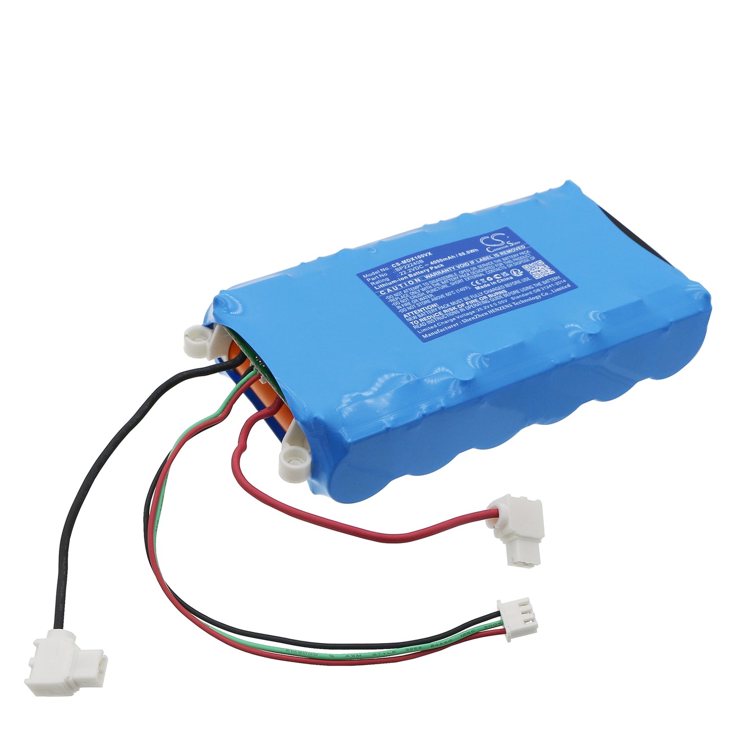 CS-MDX100VX Replacement Battery – Compatible with G6 Pro, G6 TPro, G7, X10 Plus, X10 Pro, XN-1