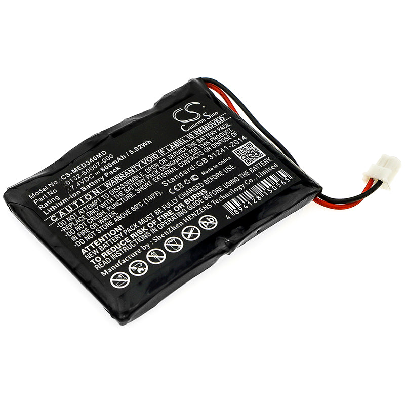 CS-MED340MD Replacement Battery – Compatible with 31610, 34 Pulse, IPX1, M30, POX010-34