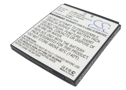 3.7V 700mAh Li-ion Mobile/SmartPhone Battery for Emporia