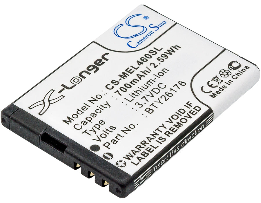 3.7V 700mAh/2.59Wh Li-ion Mobile/SmartPhone Battery for Mobistel