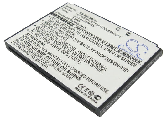 3.7V 800mAh Li-ion Mobile/SmartPhone Battery for Mobistel