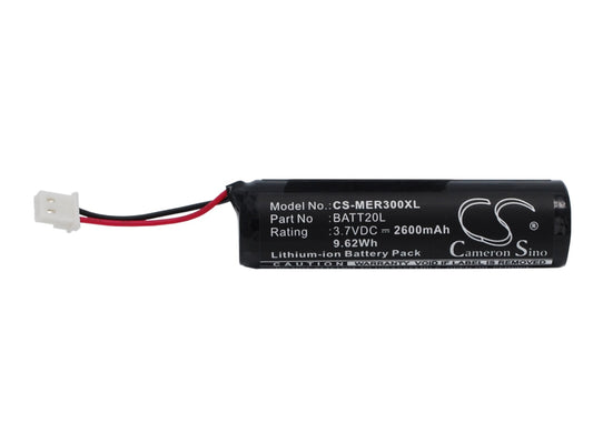 3.7V 2600mAh/9.62Wh Li-ion DAB Digital Battery for MIDLAND