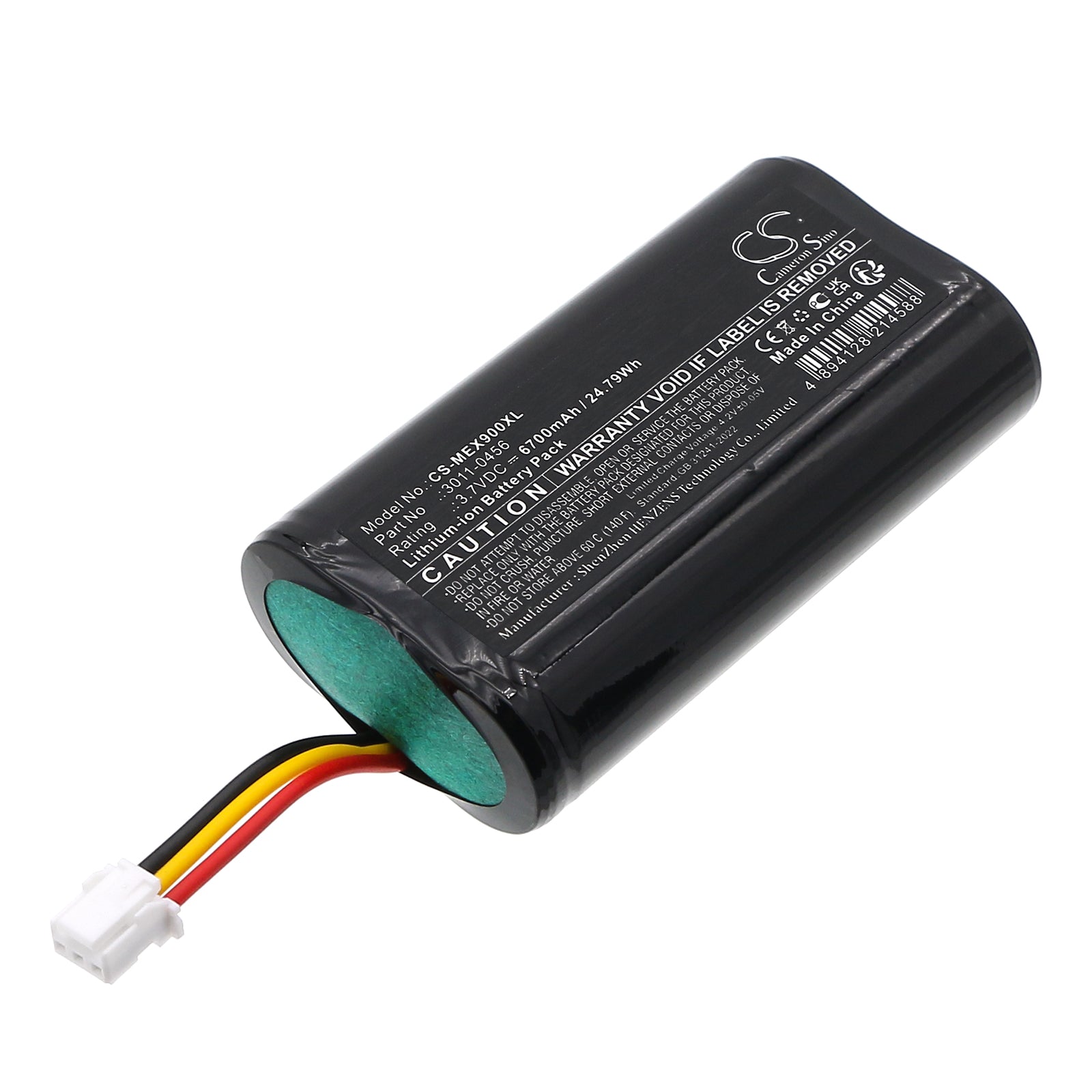 CS-MEX900XL Replacement Battery – Compatible with ELITE detectors, Equinox 700, Equinox 900, Manticore, X-Terra Pro