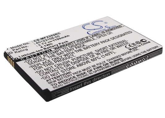 3.7V 1100mAh/4.07Wh Li-ion Hotspot Battery for Vodafone