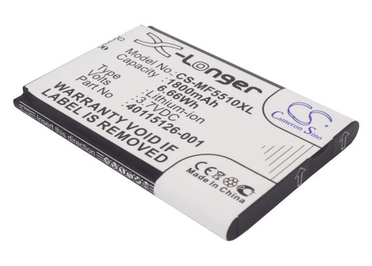 3.7V 1800mAh/6.66Wh Li-ion Hotspot Battery for Novatel Wireless