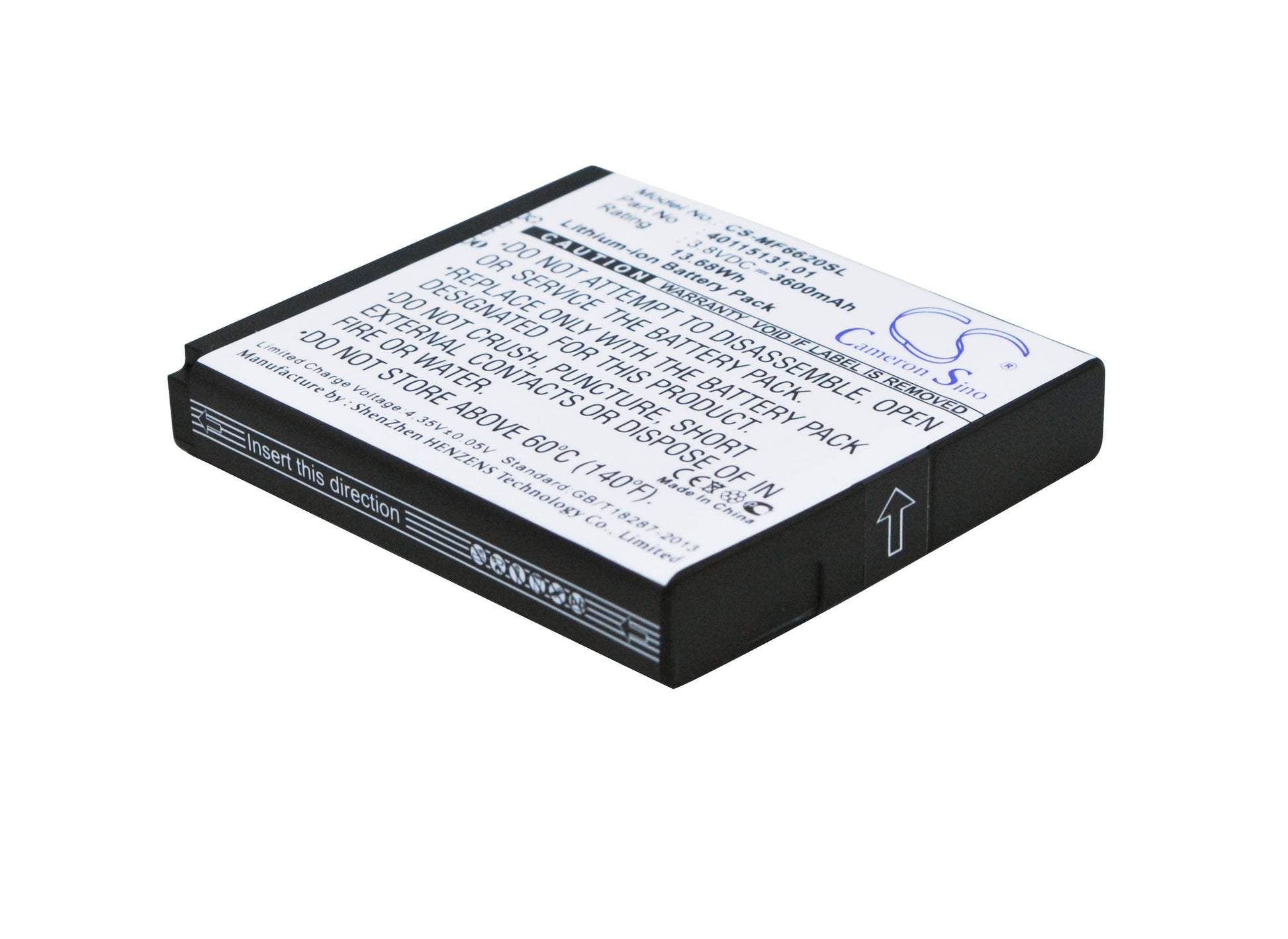 3.8V 3600mAh/13.68Wh Li-ion Hotspot Battery for Novatel Wireless