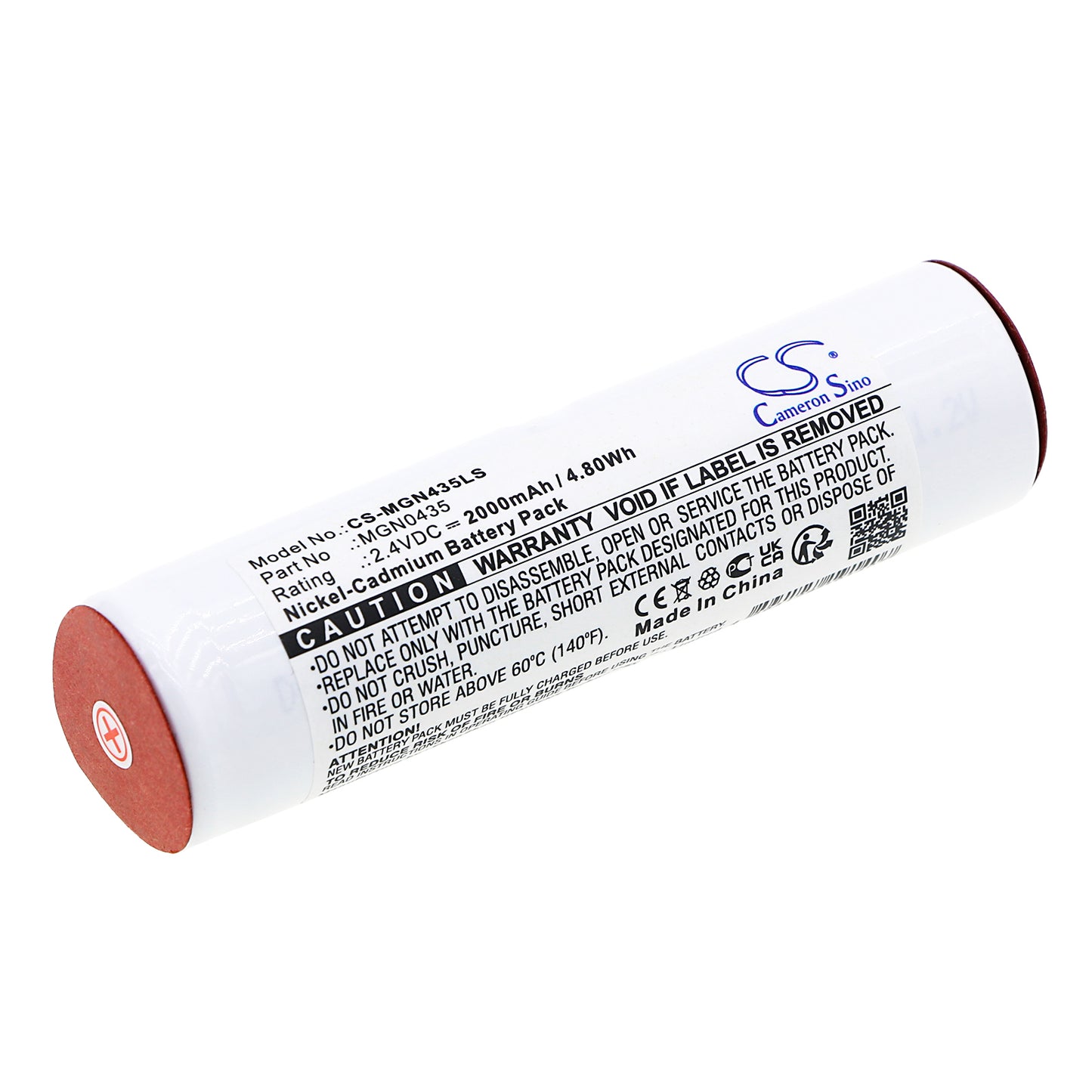 CS-MGN435LS Replacement Battery – Compatible with 134891, 135869, 786896, 805565