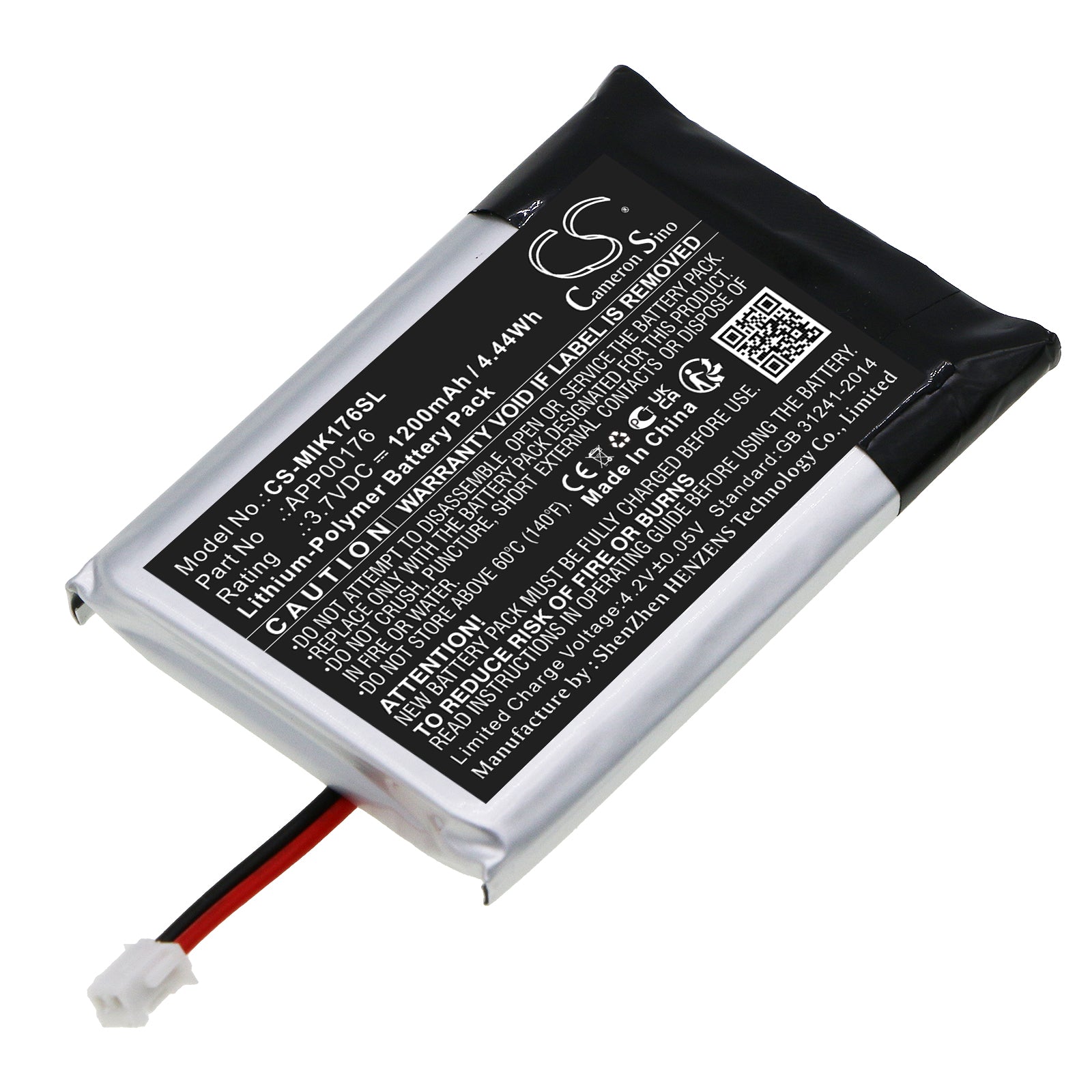 CS-MIK176SL Replacement Battery – Compatible with iPilot Link (2018), iPilot Link Remote BT
