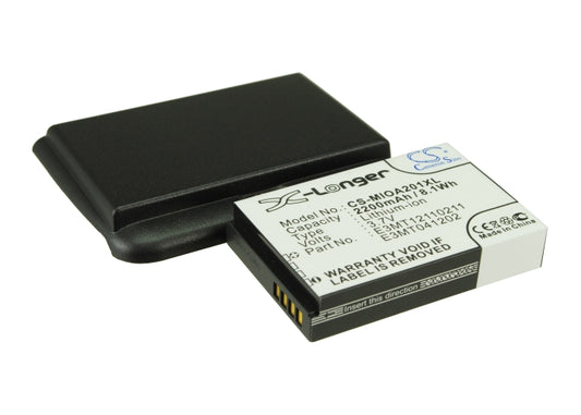 3.7V 2200mAh/8.1Wh Li-ion Mobile/SmartPhone Battery for Mitac