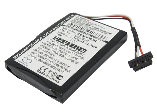 3.7V 750mAh/2.78Wh Li-ion GPS/Navigator Battery for Mitac