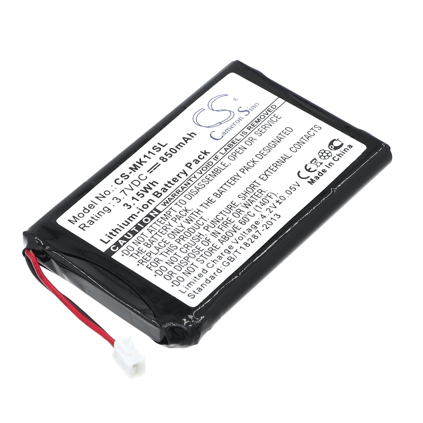 3.7V 850mAh Li-ion PDA/Pocket PC Battery for Toshiba