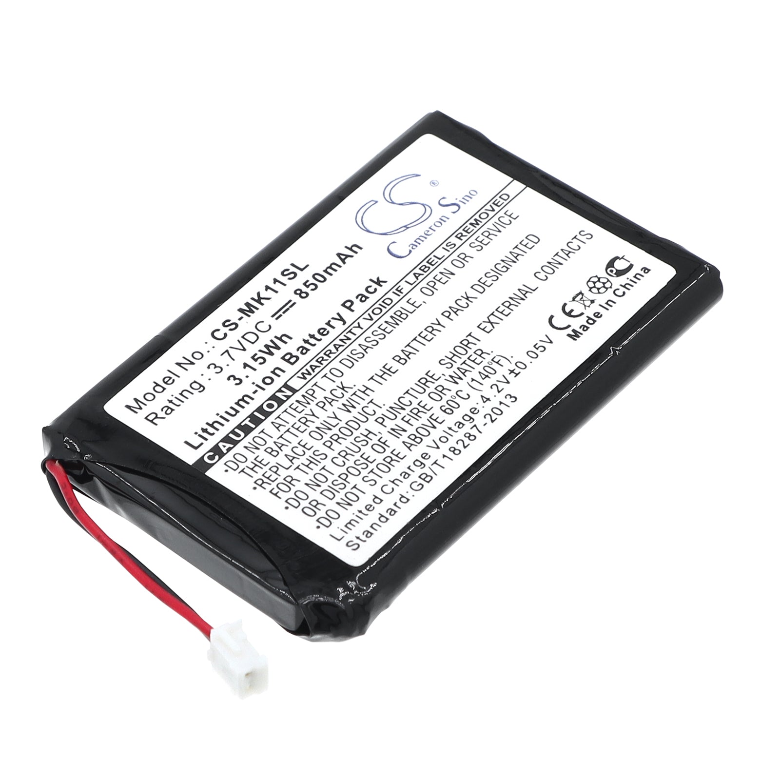 3.7V 850mAh Li-ion PDA/Pocket PC Battery for Toshiba