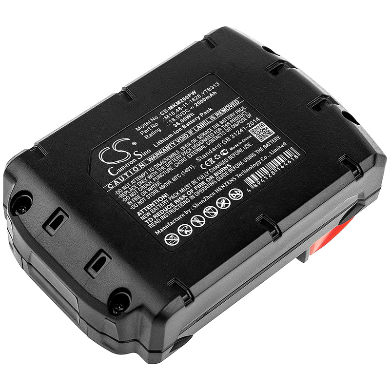 CS-MKM260PW Replacement Battery – Compatible with BACAG, BACCG, BACDE, BACDWD BL, BACGG, BACHDD-2 BL, BACHG, BACIS-1