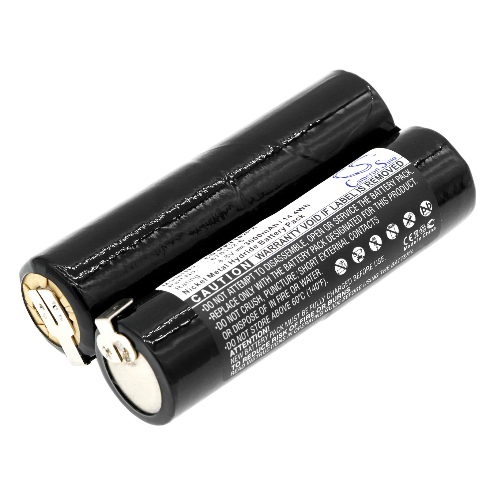 4.8V 3000mAh Ni-MH Power Tools Battery for Makita