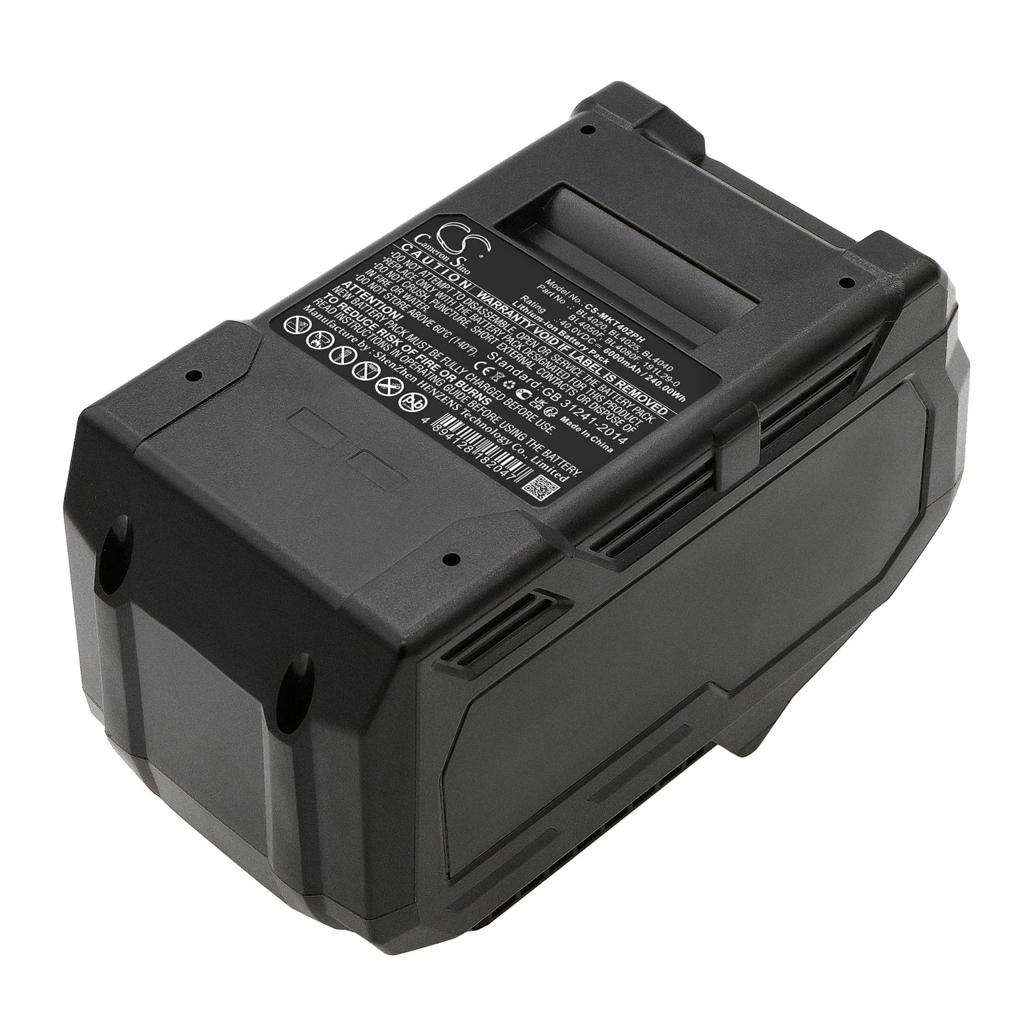CS-MKT402PH Replacement Battery – Compatible with 40V MAX XGT, CF001G, DF001G, GA003G, GA005G, GA011G, GA013G, HP001G, HR001G, HR003G, HS004G, TD001G, UB001G, W001G
