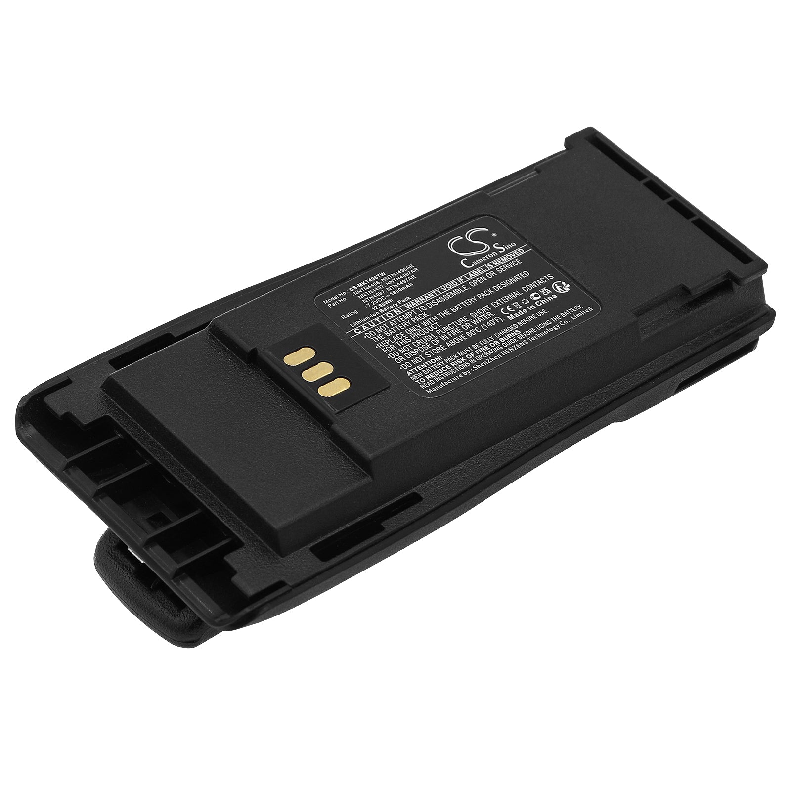 7.2V 1800mAh/12.96Wh Li-ion Two-Way Radio Battery for Motorola