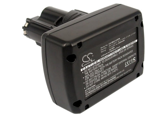 12V 3000mAh/36.0Wh Li-ion Power Tools Battery for Milwaukee