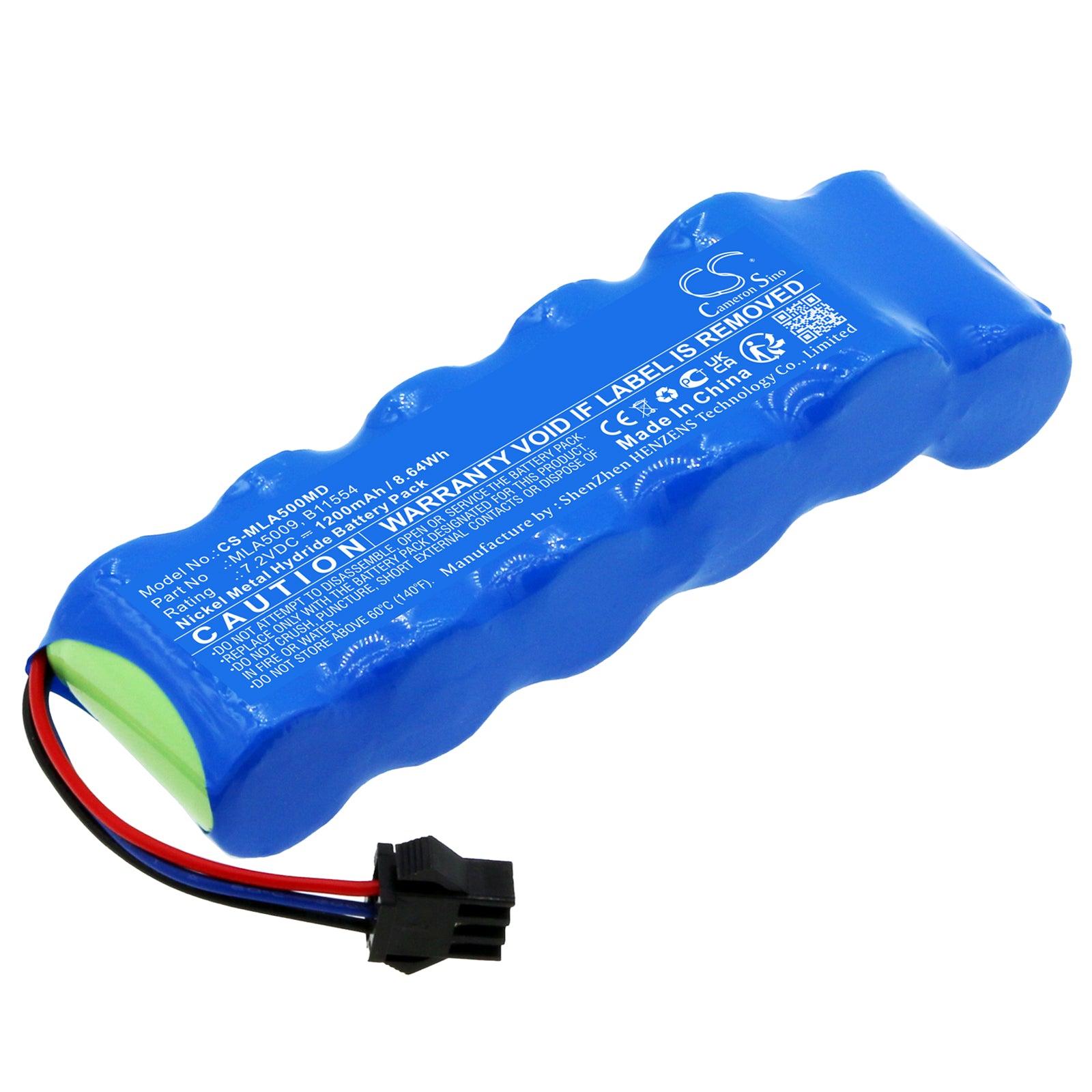 CS-MLA500MD Replacement Battery – Compatible with MC3500, MicroLab 2002 Spirometer, Microlab 3500 pulmonary functi, Microlab MK4 3000 Spirometer
