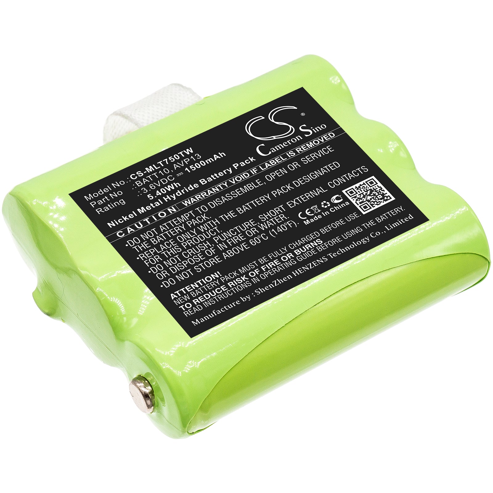 CS-MLT750TW Replacement Battery – Compatible with T71, T75, T77, T79, XT70, X-Talker T71, X-Talker T75, X-Talker T77, X-Talker T79