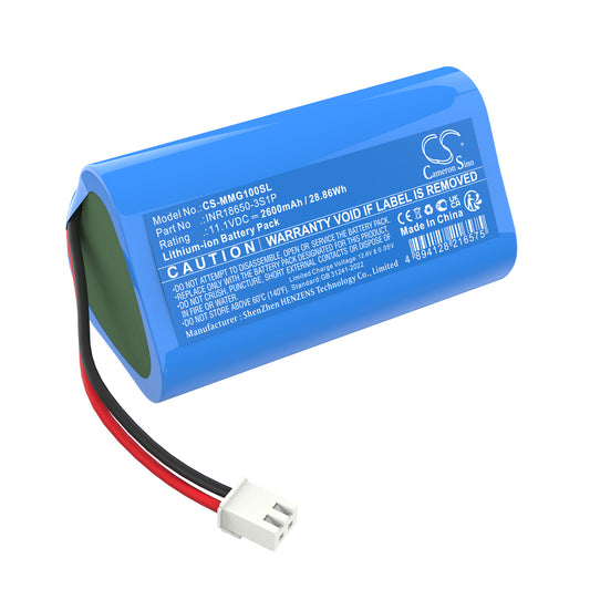 CS-MMG100SL Replacement Battery – Compatible with Massage Gun