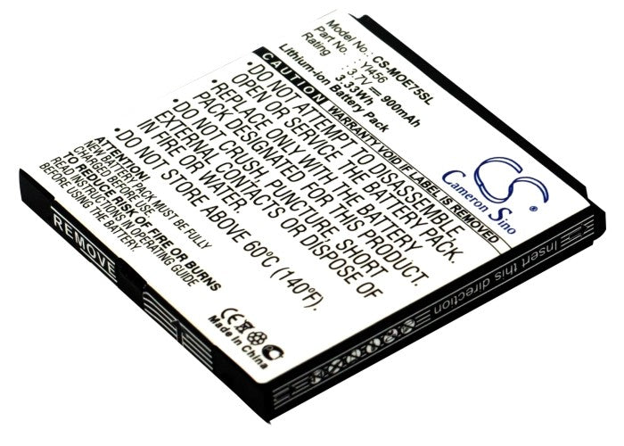 3.7V 900mAh Li-ion Mobile/SmartPhone Battery for Motorola