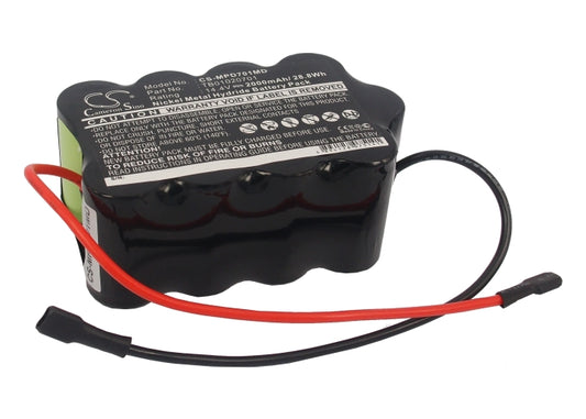 14.4V 2000mAh/28.8Wh Ni-MH Medical Battery for Medtronic