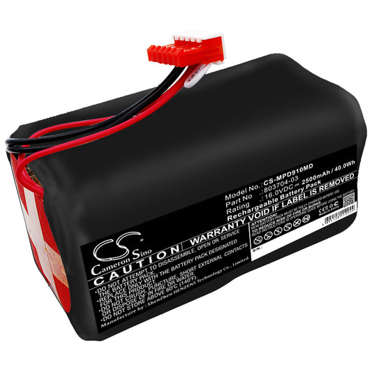 16V 2500mAh/40.00Wh Sealed Lead Acid Medical Battery for Medtronic