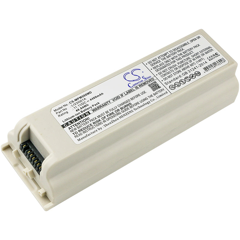 11.1V 4400mAh/48.84Wh Li-ion Medical Battery for Mindray