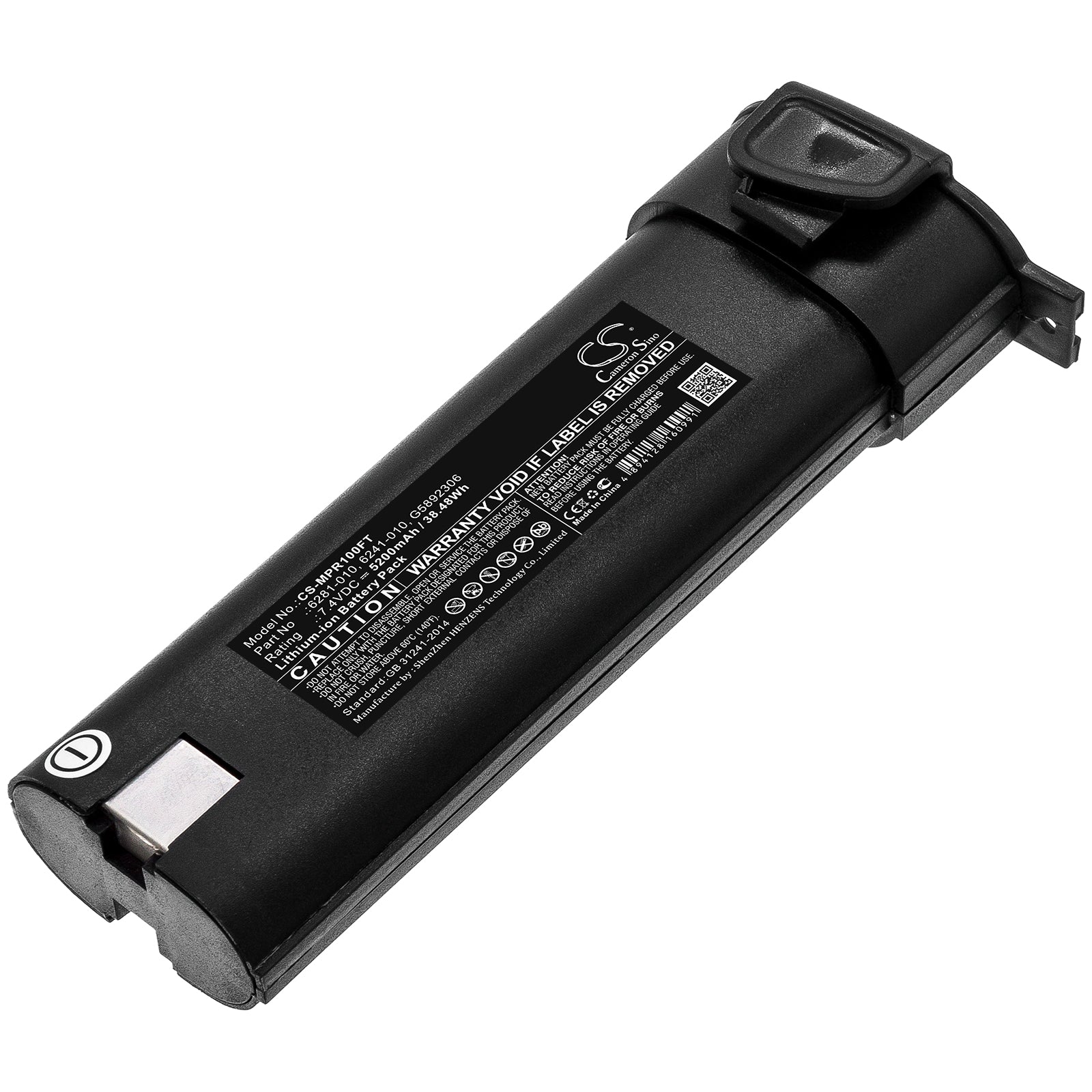 CS-MPR100FT Replacement Battery – Compatible with Nova-Pro 100 LED Stroboscopes, Nova-Pro Stroboscopes, Tachometers